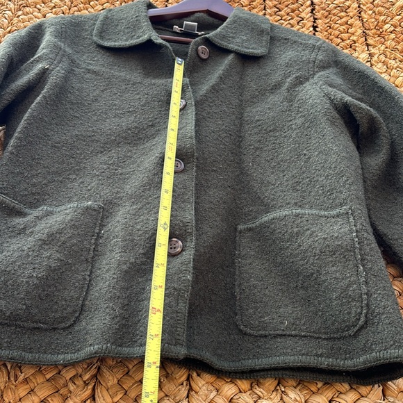 Talbots wool button up sweater - Picture 7 of 7